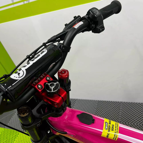 Revvi 18 Electric Bike + Riding Gear Bundle - Pink