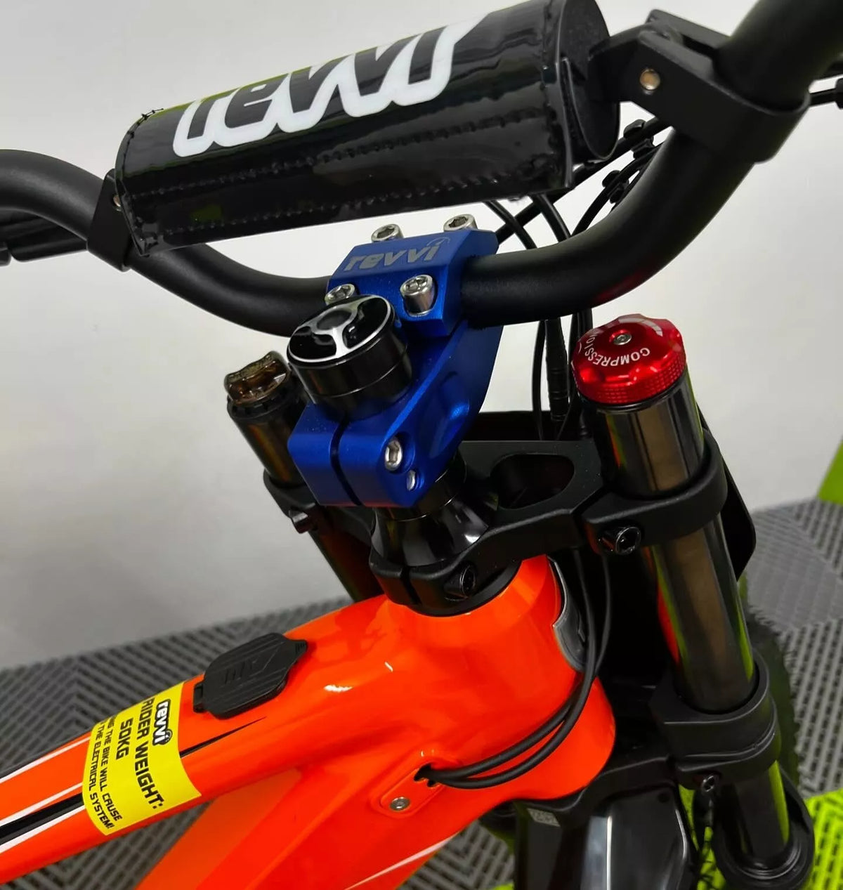 Revvi 18 Electric Bike + Riding Gear Bundle - Orange