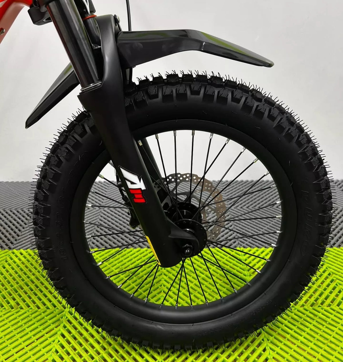 Revvi 18" Electric Bike - Orange