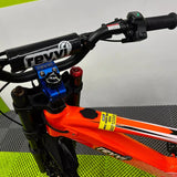 Revvi 18 Electric Bike + Riding Gear Bundle - Orange