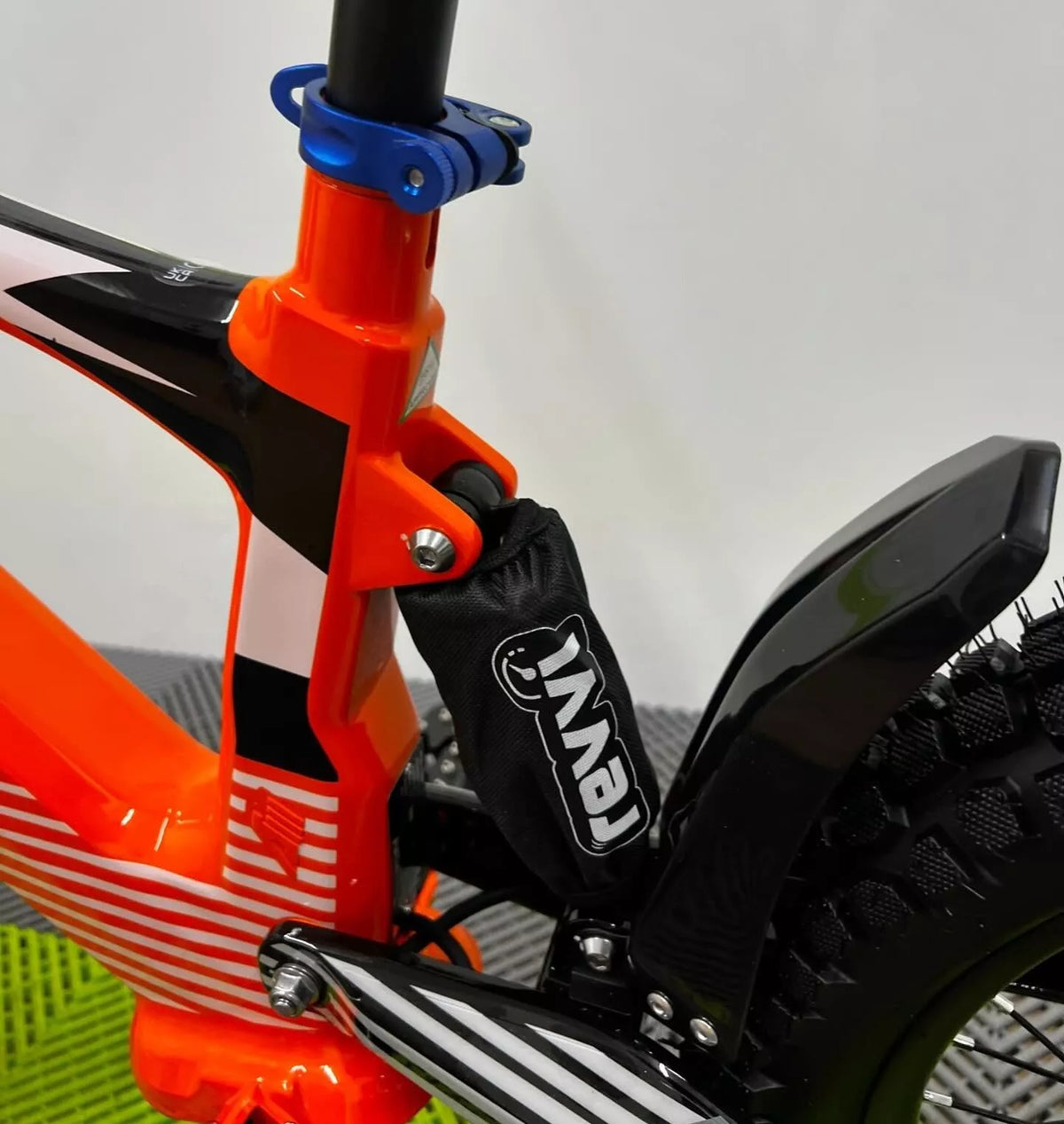 Revvi 18 Electric Bike + Riding Gear Bundle - Orange
