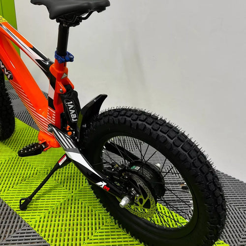 Revvi 18 Electric Bike + Riding Gear Bundle - Orange