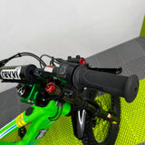 Revvi 18 Electric Bike + Riding Gear Bundle - Green