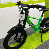 Revvi 18 Electric Bike + Riding Gear Bundle - Green