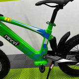 Revvi 18 Electric Bike + Riding Gear Bundle - Green