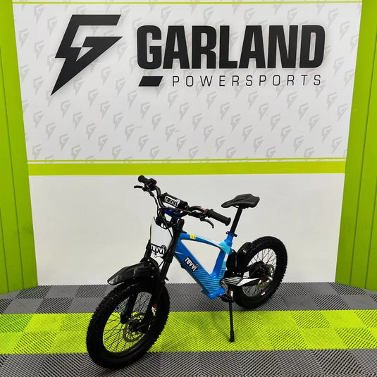 Revvi 18" Electric Bike - Blue