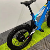 Revvi 18 Electric Bike + Riding Gear Bundle - Blue