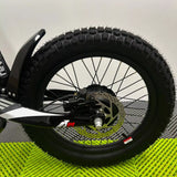 Revvi 18 Electric Bike + Riding Gear Bundle - Blue