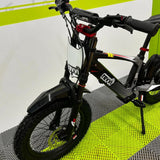 Revvi 18 Electric Bike + Riding Gear Bundle - Black