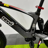 Revvi 18 Electric Bike + Riding Gear Bundle - Black