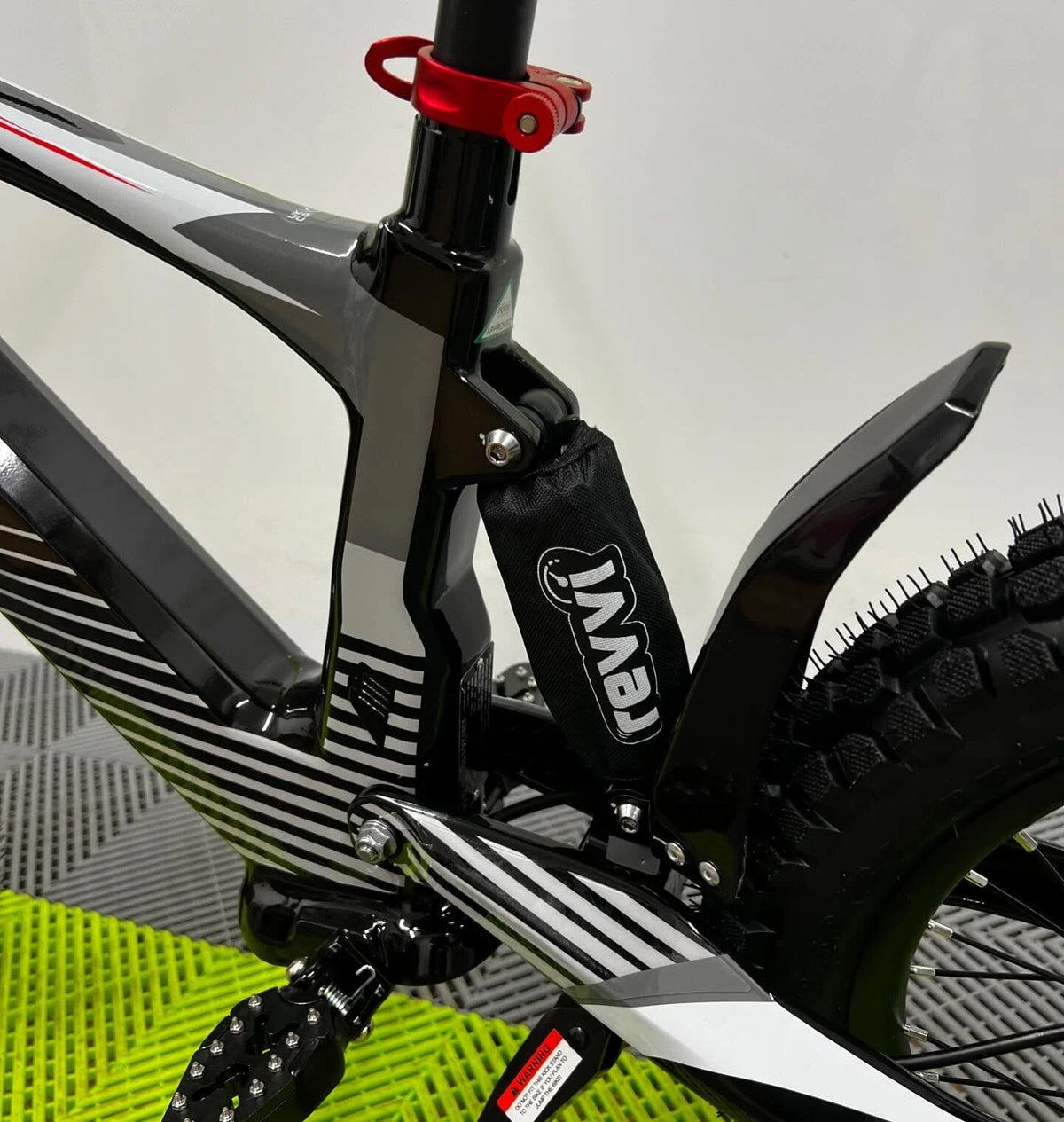 Revvi 18 Electric Bike + Riding Gear Bundle - Black