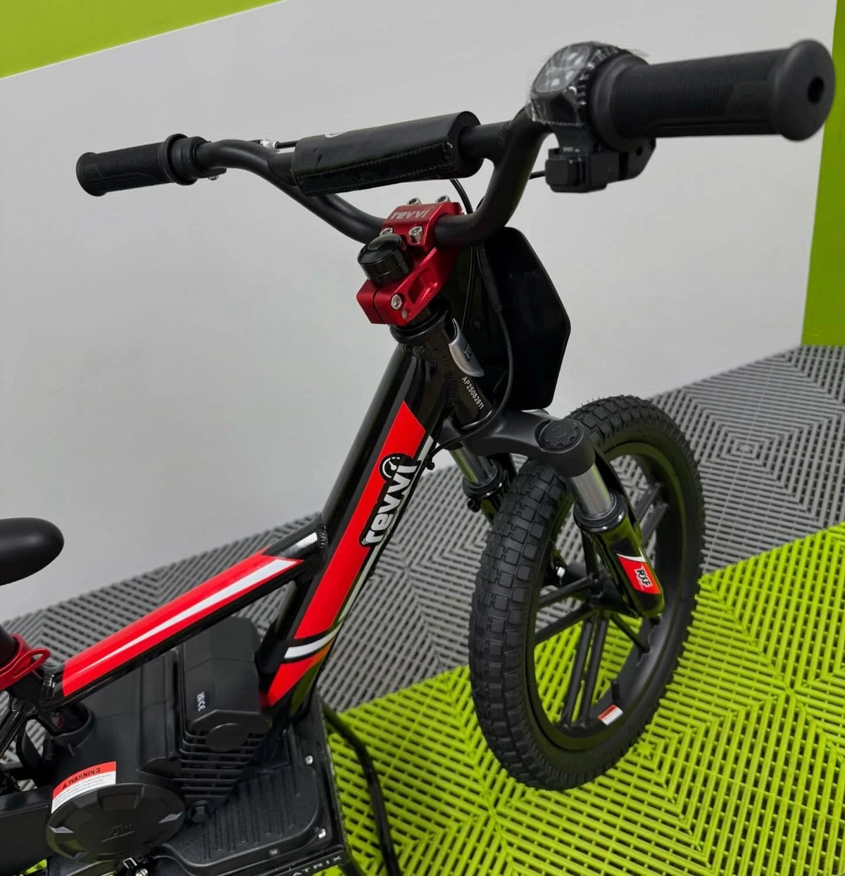 Revvi 16” Plus Electric Balance Bike - Red