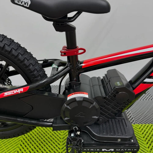 Revvi 16" Plus 250W Electric Balance Bike - Red