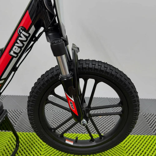 Revvi 16" Plus 250W Electric Balance Bike - Red