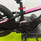 Revvi 16" Plus Electric Bike & Spare Upgraded Battery Bundle - Pink