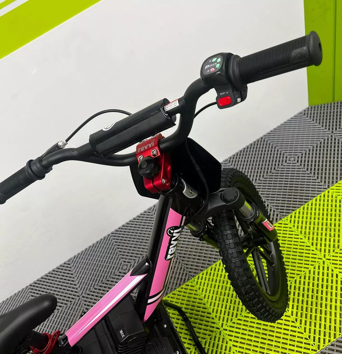 Revvi 16" Plus Electric Bike & Spare Upgraded Battery Bundle - Pink