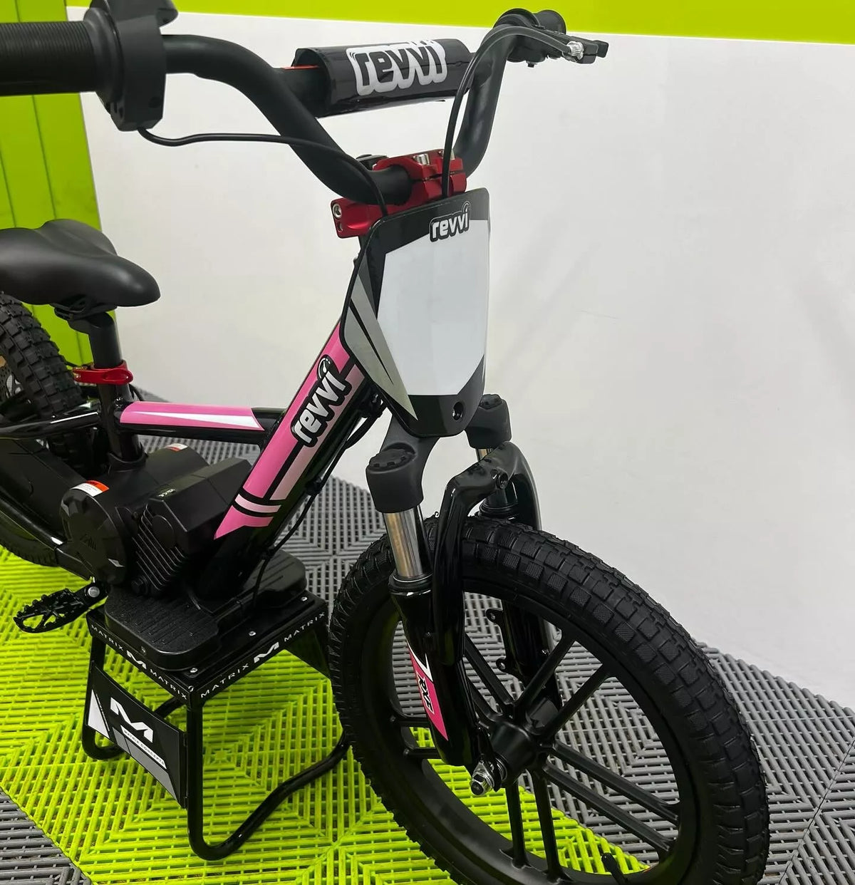 Revvi 16" Plus Electric Bike & Spare Upgraded Battery Bundle - Pink
