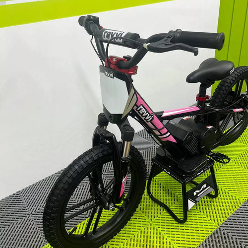 Revvi 16" Plus 250W Electric Balance Bike - Pink