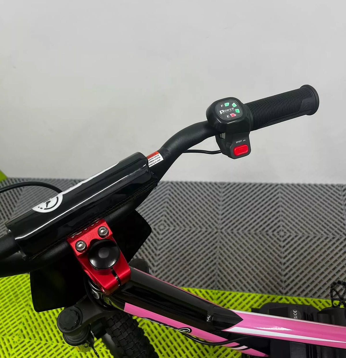 Revvi 16" Plus Electric Bike & Spare Upgraded Battery Bundle - Pink