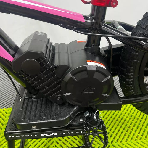 Revvi 16" Plus 250W Electric Balance Bike - Pink