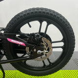 Revvi 16" Plus Electric Bike & Spare Upgraded Battery Bundle - Pink