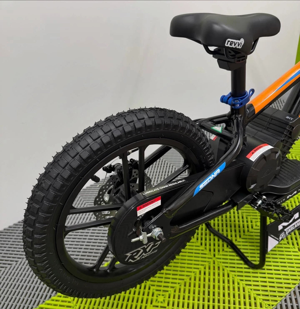 Revvi 16” Plus Electric Balance Bike - Orange