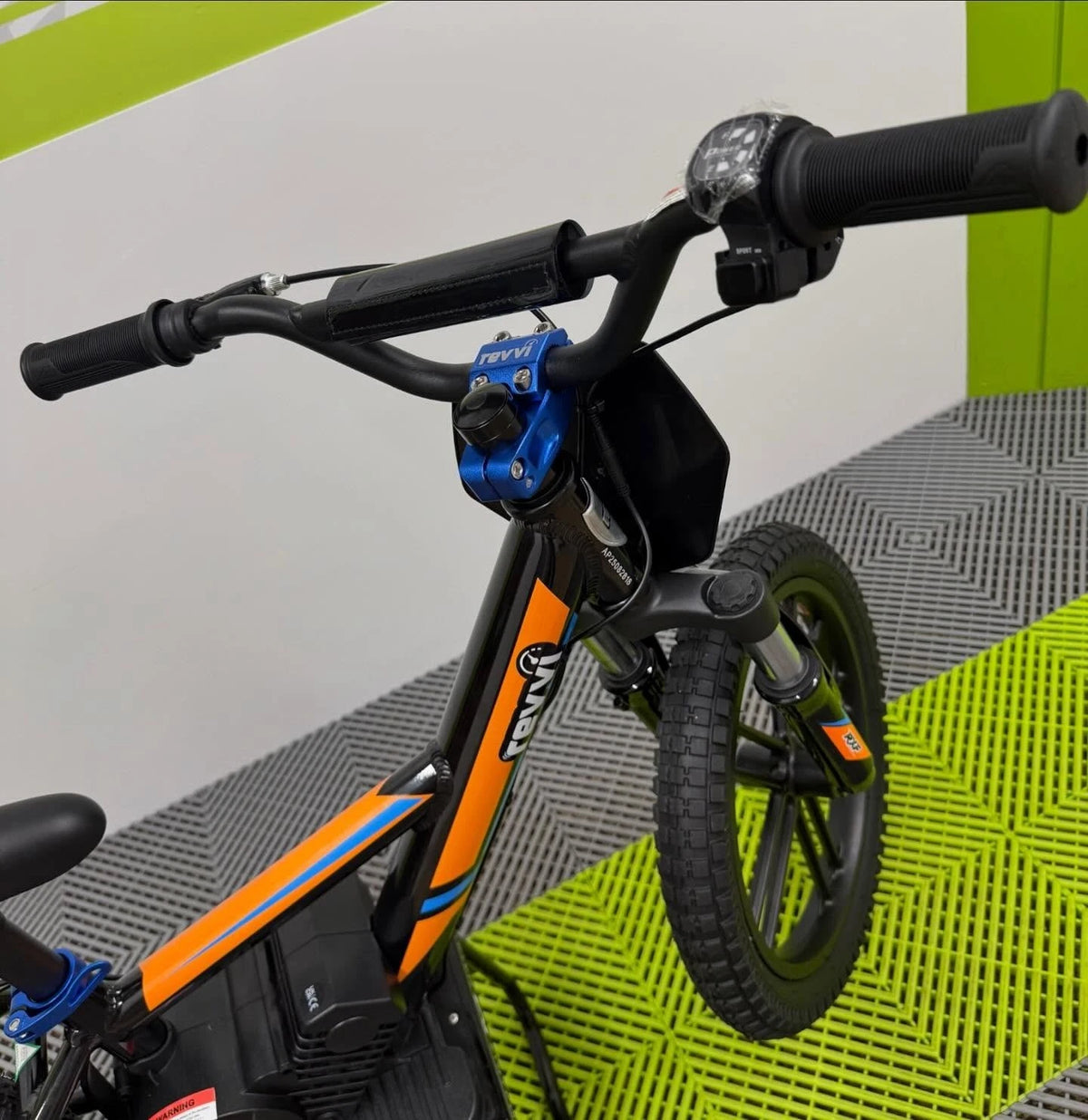 Revvi 16” Plus Electric Balance Bike - Orange