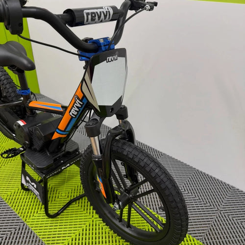 Revvi 16" Plus 250W Electric Balance Bike - Orange
