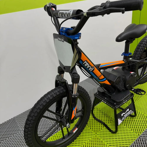 Revvi 16” Plus Electric Balance Bike - Orange