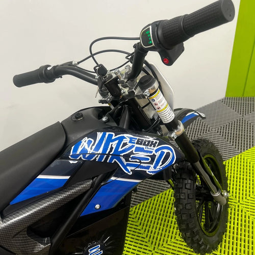 EBOX Wired 550W Electric Bike - Blue