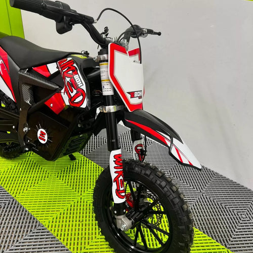 EBOX Wired 550W Electric Bike - Red