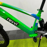 Revvi 20 Electric Bike + Riding Gear Bundle - Green
