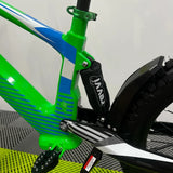 Revvi 20 Electric Bike + Riding Gear Bundle - Green
