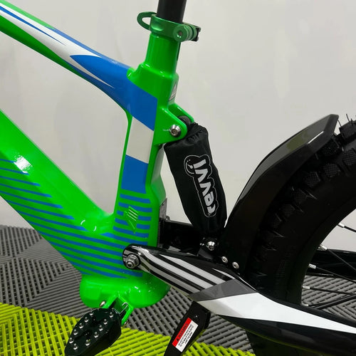 Revvi 20 Electric Bike + Riding Gear Bundle - Green