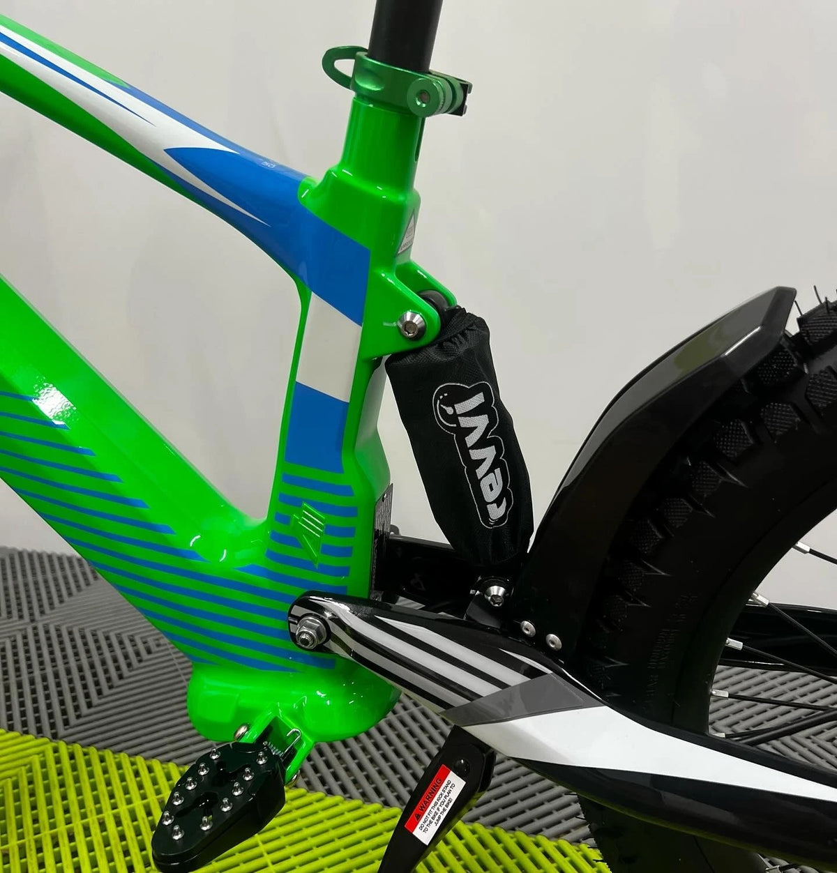 Revvi 20 Electric Bike + Riding Gear Bundle - Green