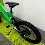 Revvi 20 Electric Bike + Riding Gear Bundle - Green