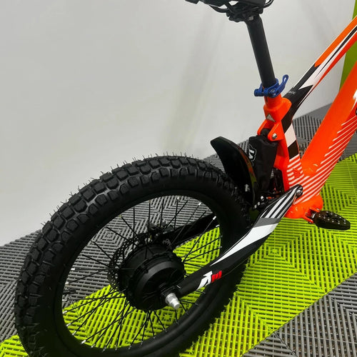 Revvi 20 Electric Bike + Riding Gear Bundle - Orange