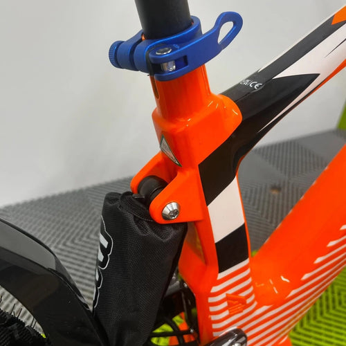Revvi 20 Electric Bike + Riding Gear Bundle - Orange
