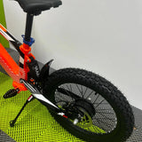 Revvi 20 Electric Bike + Riding Gear Bundle - Orange