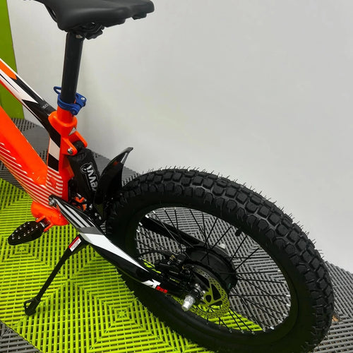 Revvi 20 Electric Bike + Riding Gear Bundle - Orange