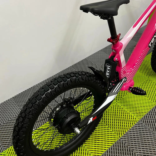 Revvi 20 Electric Bike + Riding Gear Bundle - Pink