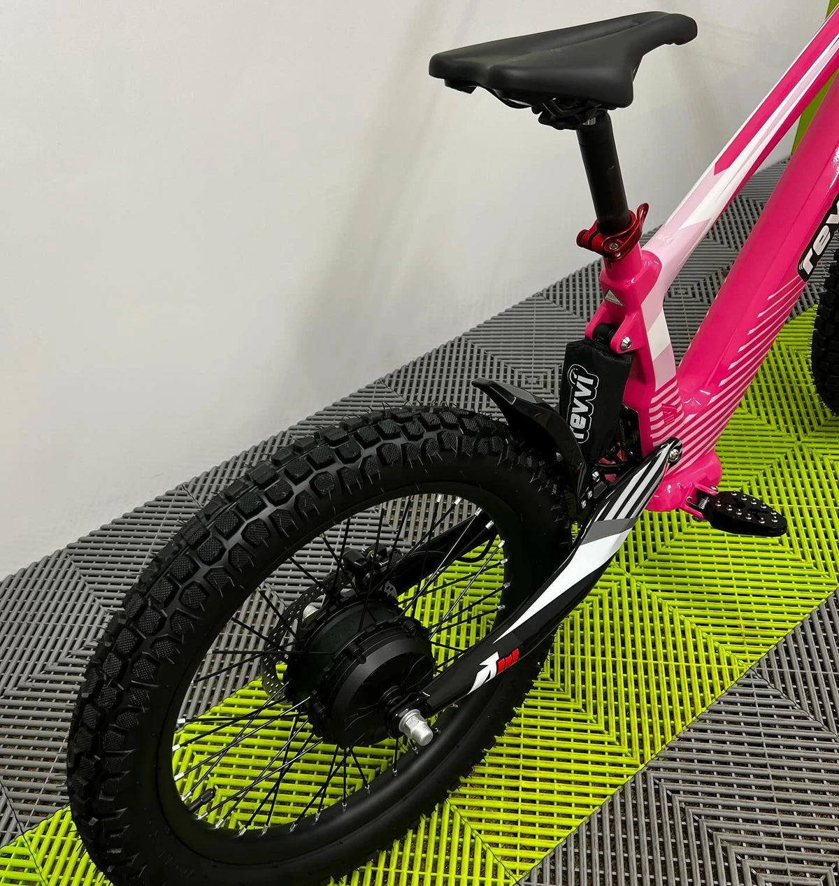 Revvi 20 Electric Bike + Riding Gear Bundle - Pink