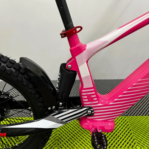 Revvi 20 Electric Bike + Riding Gear Bundle - Pink