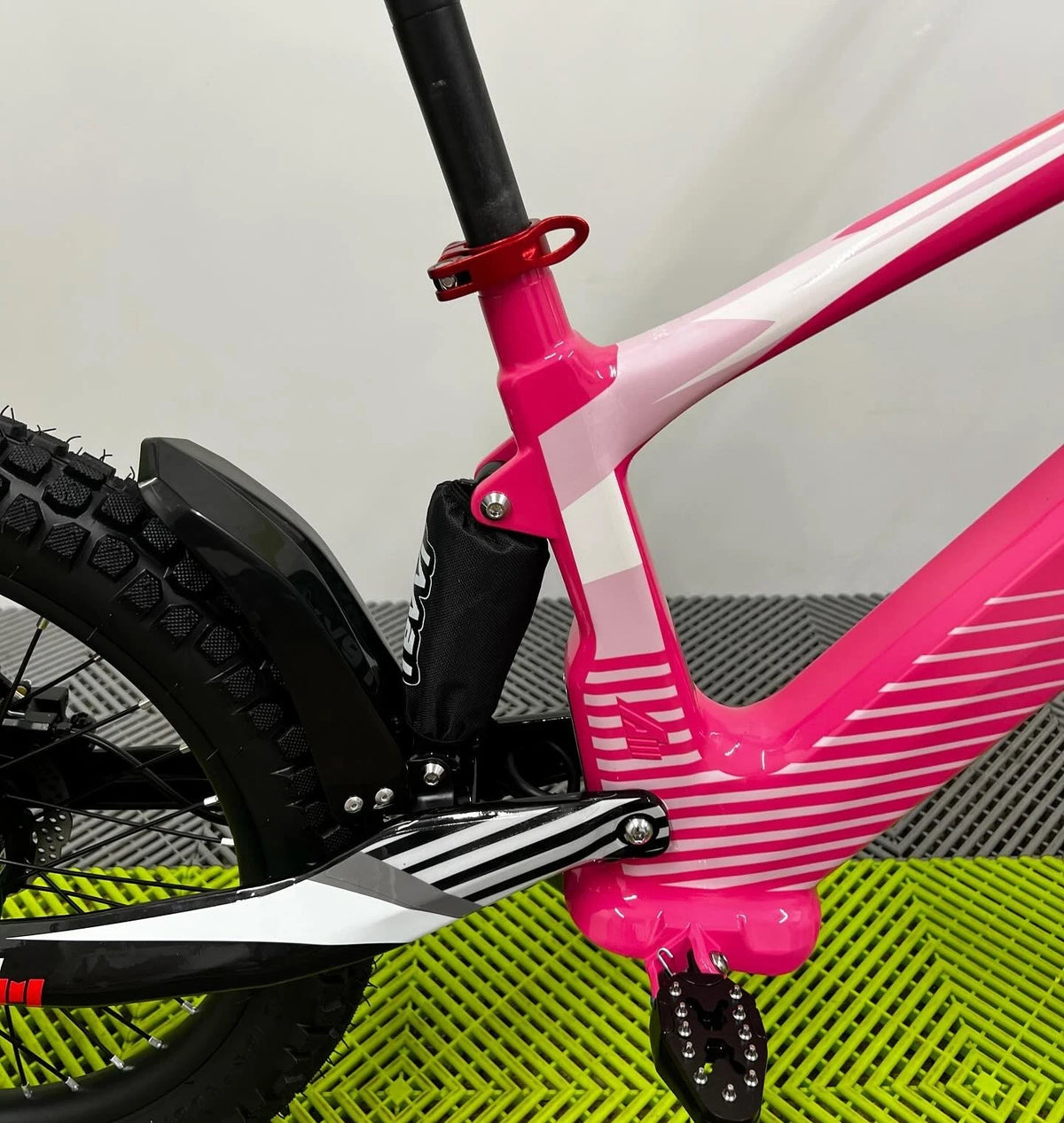 Revvi 20 Electric Bike + Riding Gear Bundle - Pink