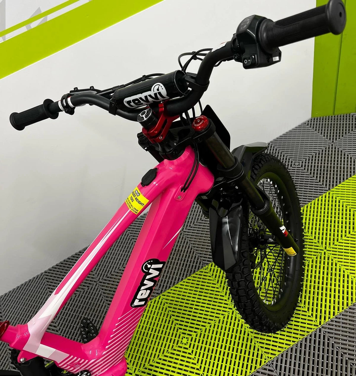 Revvi 20 Electric Bike + Riding Gear Bundle - Pink