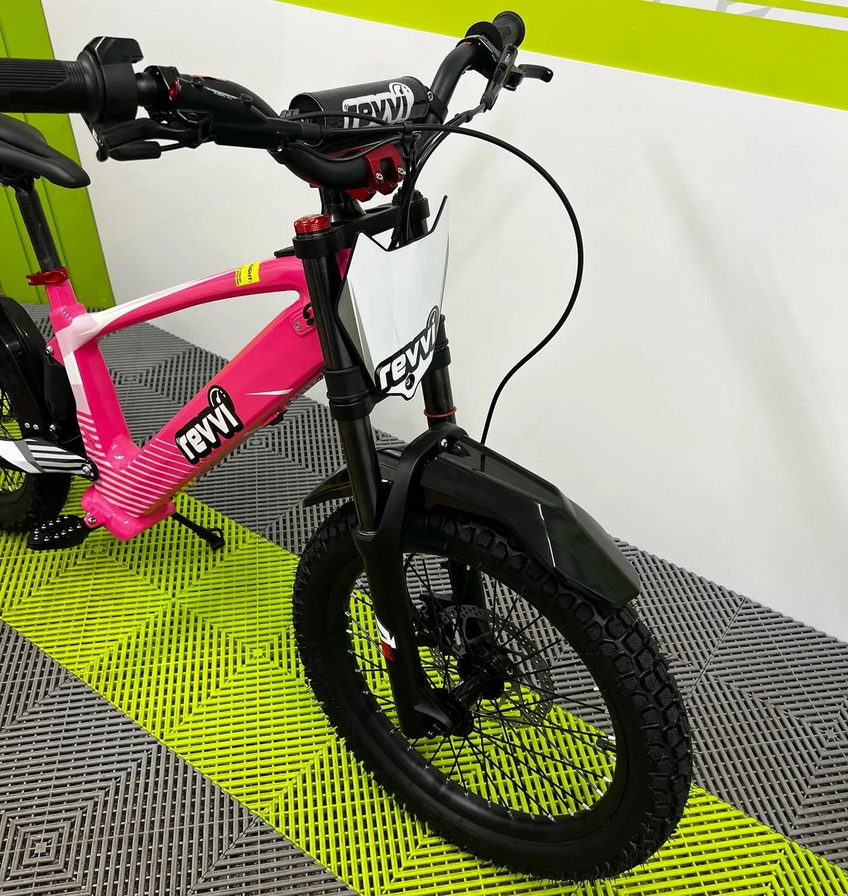 Revvi 20 Electric Bike + Riding Gear Bundle - Pink