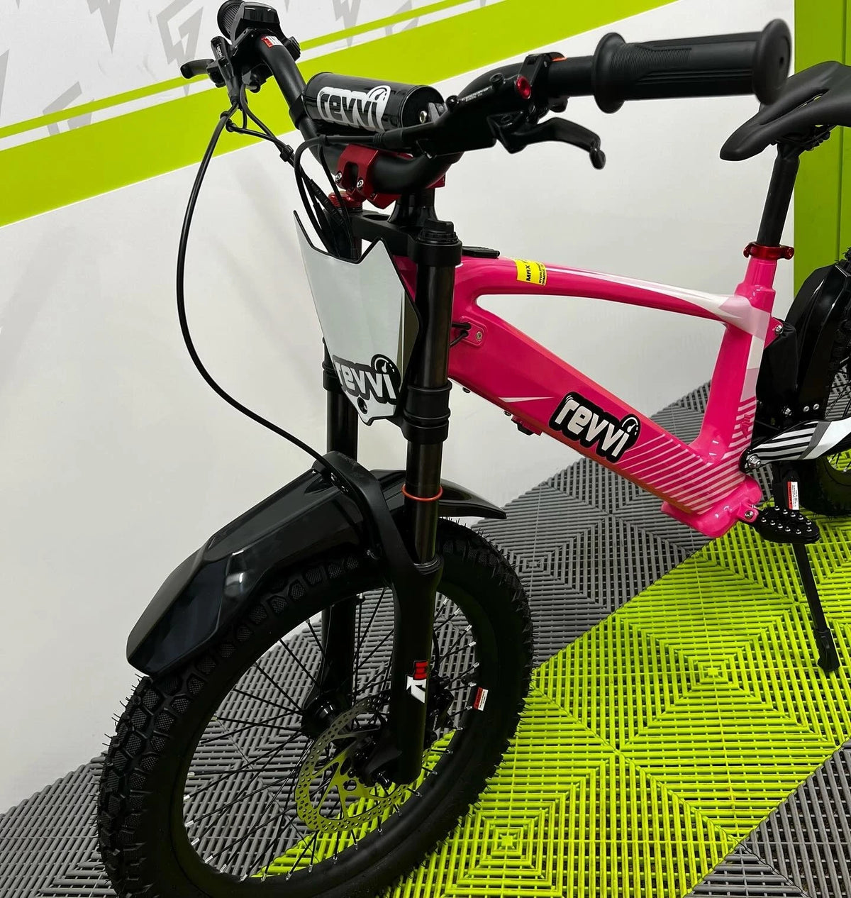 Revvi 20 Electric Bike + Riding Gear Bundle - Pink