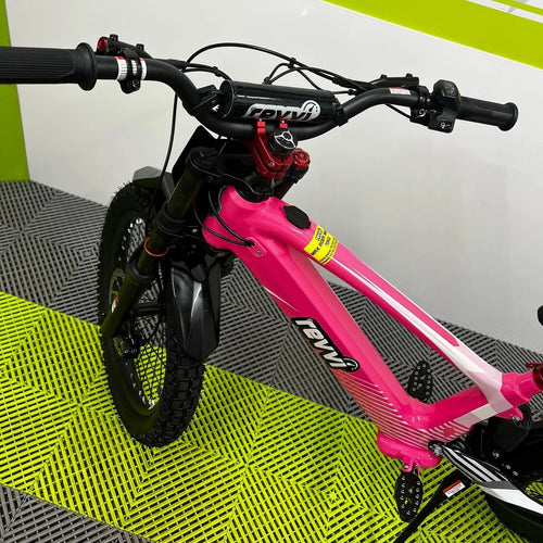 Revvi 20 Electric Bike + Riding Gear Bundle - Pink