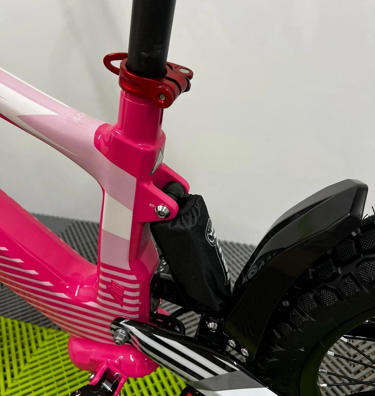 Revvi 20 Electric Bike + Riding Gear Bundle - Pink