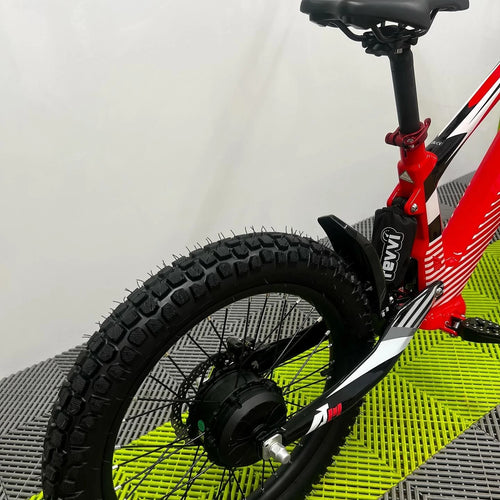 Revvi 20 Electric Bike + Riding Gear Bundle - Red